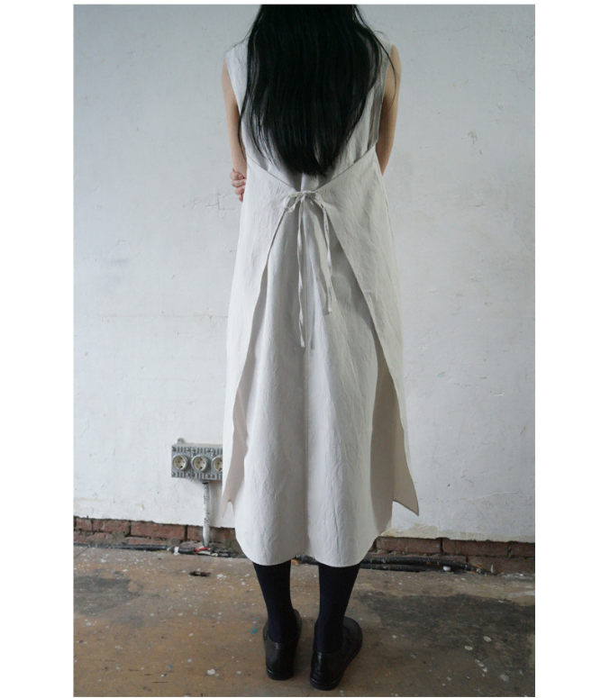 crack flap layering ops / Afterdey Long Onepiece