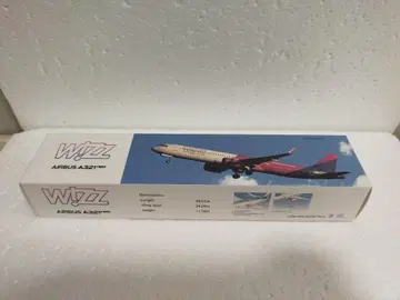 Wizz 항공 에어버스 A321NEO 비행기 모형