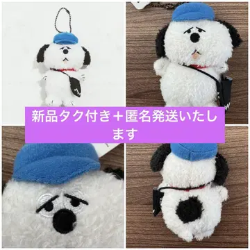 스누피 뮤지엄 봉제 인형 올라프 키링 스트랩