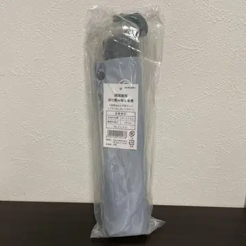 우천 겸용 접이식 우산 6개 우산대 블루 그레이