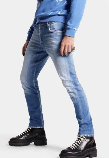 23SS MEDIUM WASH CLASSIC KENNY JEANS 44