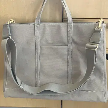 새상품급 러셋 캠퍼스 원단 토트백