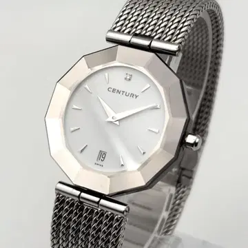 CENTURY TIME GEM 1P 다이아 쿼츠 여성용 손목시계