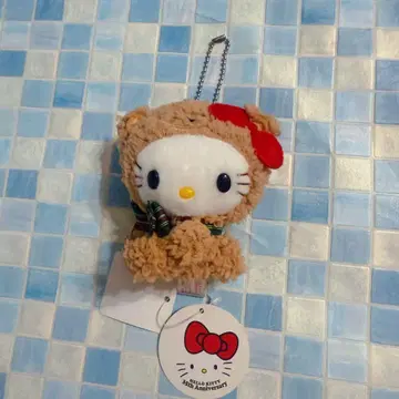 산리오 헬로키티 곰 인형옷 봉제 인형 마스코트 2009년 제작