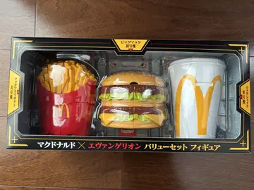 새상품 맥도날드 에반게리온 콜라보 피규어 한정품