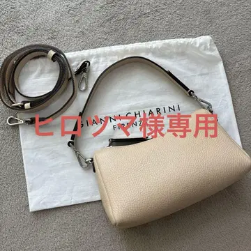 GIANNI CHIARINI 베이지 숄더백