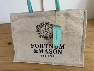 택 포함 새상품 FORTNUM&MASON 포트넘&메이슨 에코백 가방