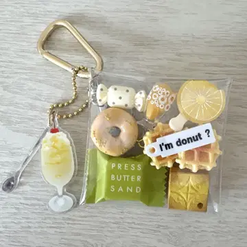 가챠 파우치 I'm donuts 프레스 버터 샌드 아데리아 레트로