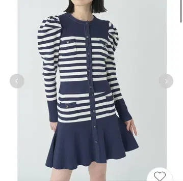 릴리 브라운 마리콴트 셋업 가디건 스커트