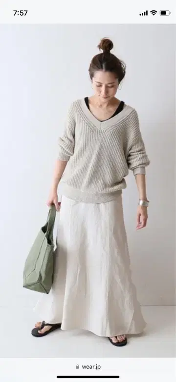 FRAMeWORK Philea 스커트/ L 사이즈