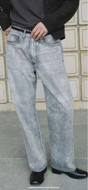 완판템! 리돔 FADED HERITAGE DENIM PANTS M 사이즈