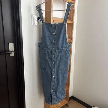 SOMETHING Basic 데님 살로펫 새상품