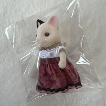 실바니안 패밀리 차콜 고양이 언니
