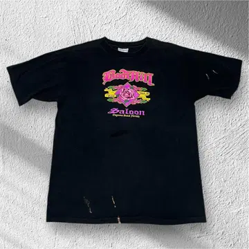 96년 BOOTHILL SALOON 빈티지 티셔츠 바이커 할리