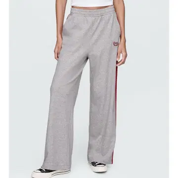 GAP 빈티지 소프트 Gap 로고 와이드 트랙 팬츠