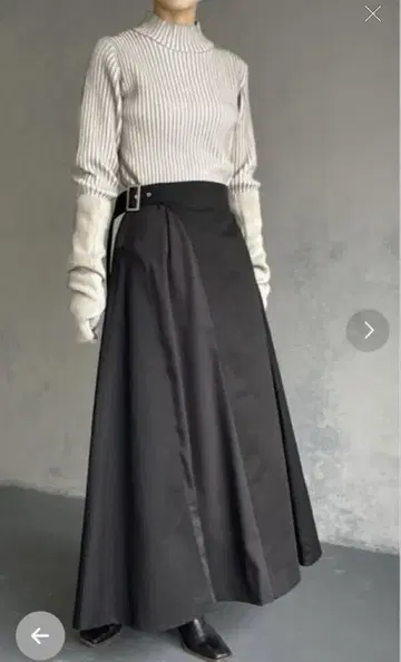 &g'aime 벨트 스커트