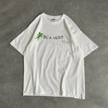00s 메시지 프린트 티셔츠 멕시코제 비영리 단체
