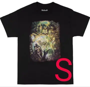 S 즉시 발송 EC Melodi Book Tee Black 티셔츠