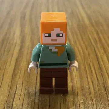 레고 미니 피규어 Minecraft 알렉스