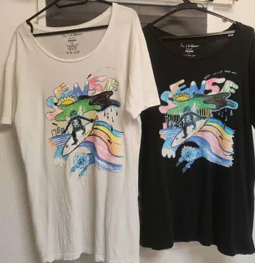 Mr. Children SENSE 티셔츠 2장 세트 M/L
