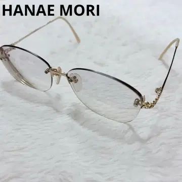 새상품급 HANAE MORI 하나에모리 빈티지 안경 니콘 장식