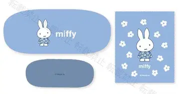 miffy 미피 블루 드레스 BL 안경 케이스 (안경닦이 포함)