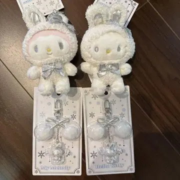 sanrio 스노우 마이멜로디 헬로키티 4종 세트