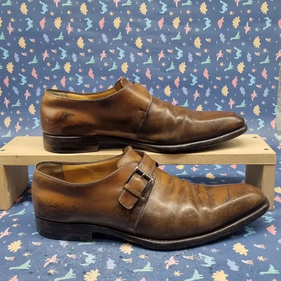 A.testoni Men's Leather Loafer 270
