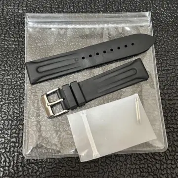 스위스산 손목시계 벨트 완전 방수 카우추크 러버 벨트 러그 폭 19mm