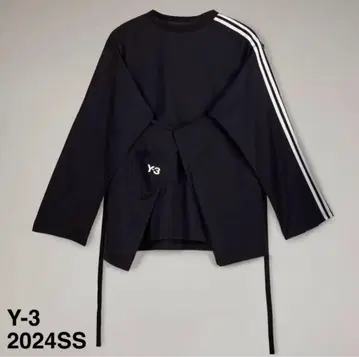 2024SS Y-3 Y-3 LS CLOSURE TEE 긴팔 티셔츠