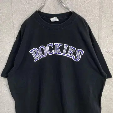 마제스틱 MLB 콜로라도 로키스 등번호 프린트 티셔츠 2XL