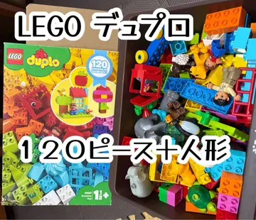 레고 듀플로 120피스 + 인형, 기차