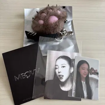 MEOVV 미아오 JELLY PAW ver. 키링 트레이딩 카드 나린