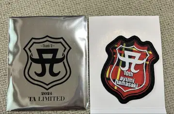 하마사키 아유미 2024LIMITED 로고 와펜