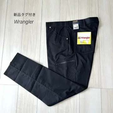 택 포함 새상품 Wrangler 랭글러 카고 팬츠 블랙 3L