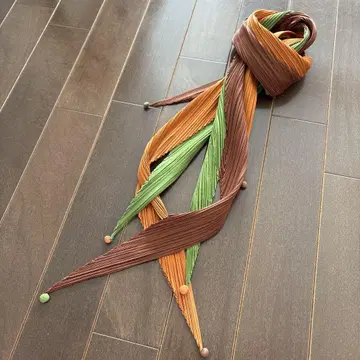 플리츠 스카프 스톨