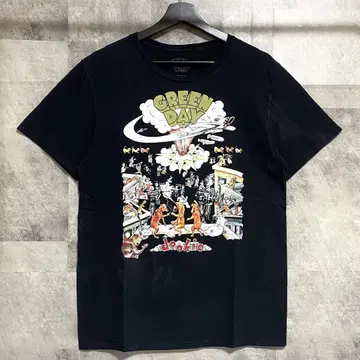 GREEN DAY 그린 데이 티셔츠 M 블랙 dookie