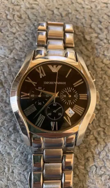 Emporio Armani 크로노그래프 손목시계