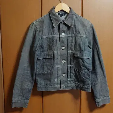 아페쎄 A.P.C. 얇은 블랙 블랙 계열 데님 자켓 자켓