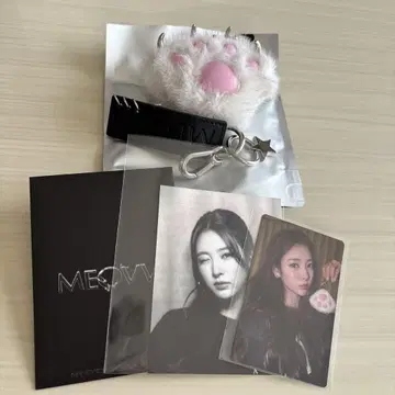 MEOVV 미아오 JELLY PAW ver. 키링 트레이딩 카드 안나