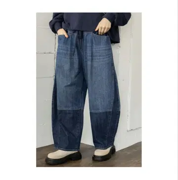 니코앤드 이지 배럴 데님 L 사이즈