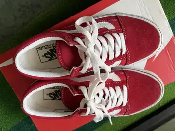 VANS ULTRACUSH 레드 스니커즈