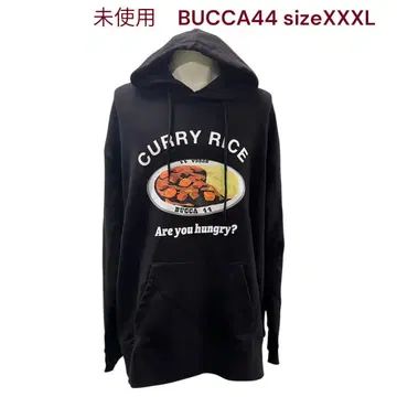 미사용 BUCCA44 카레 라이스 후디 후드티 트레이닝복 맨투맨