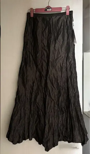 LES LALIQUE 블랙 롱 스커트
