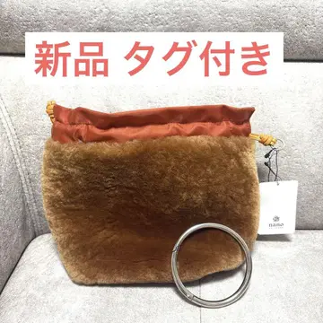 nanoUNIVERSE NOMADIS 무스탕 반지 핸들 백