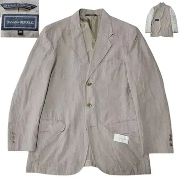 레어 USA제 90S 바나나리퍼블릭 40R 린넨 자켓 테일러드