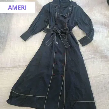 AMERI 빈티지 LOOSE TRENCH LIKE DRESS
