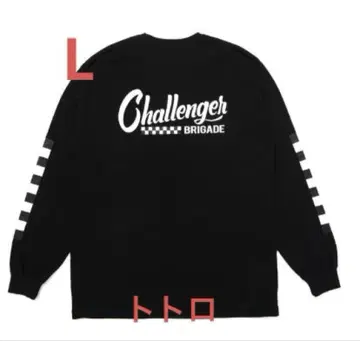 CHALLENGER L/S CHECKER TEE 챌린저 L 블랙