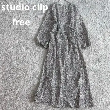 studio clip 카슈쿨 원피스 긴팔 맥시 길이 f .2297