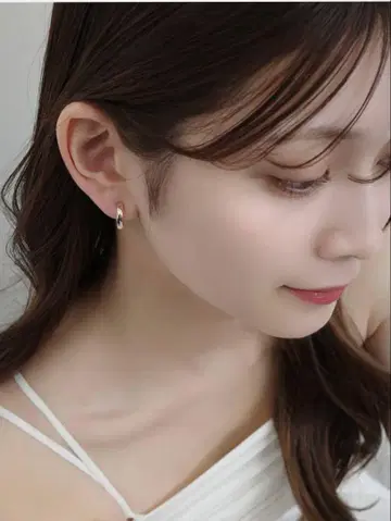 KAFU zero touch 심플 후프 플라워 스톤 참